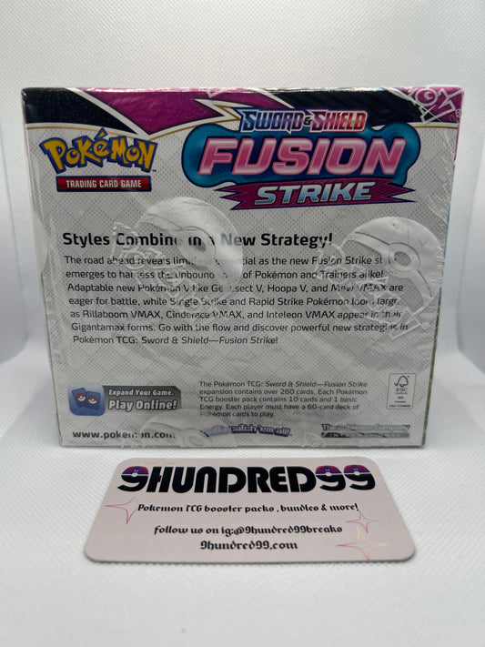 Fusion Strike Pokemon Booster Box Sealed
