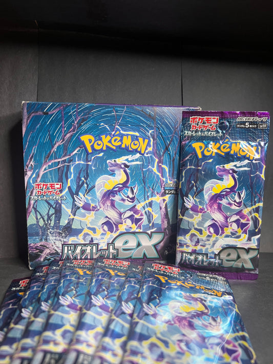 Violet Ex Sealed Japanese Pokemon SV1 Booster Pack