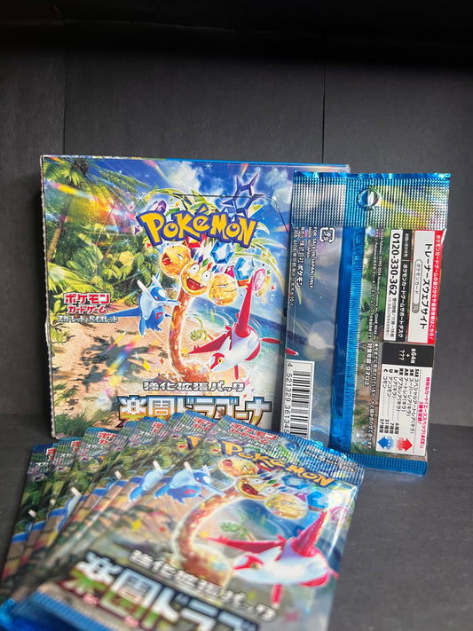 Paradise Dragona Sealed Japanese Pokemon SV7a Booster Pack