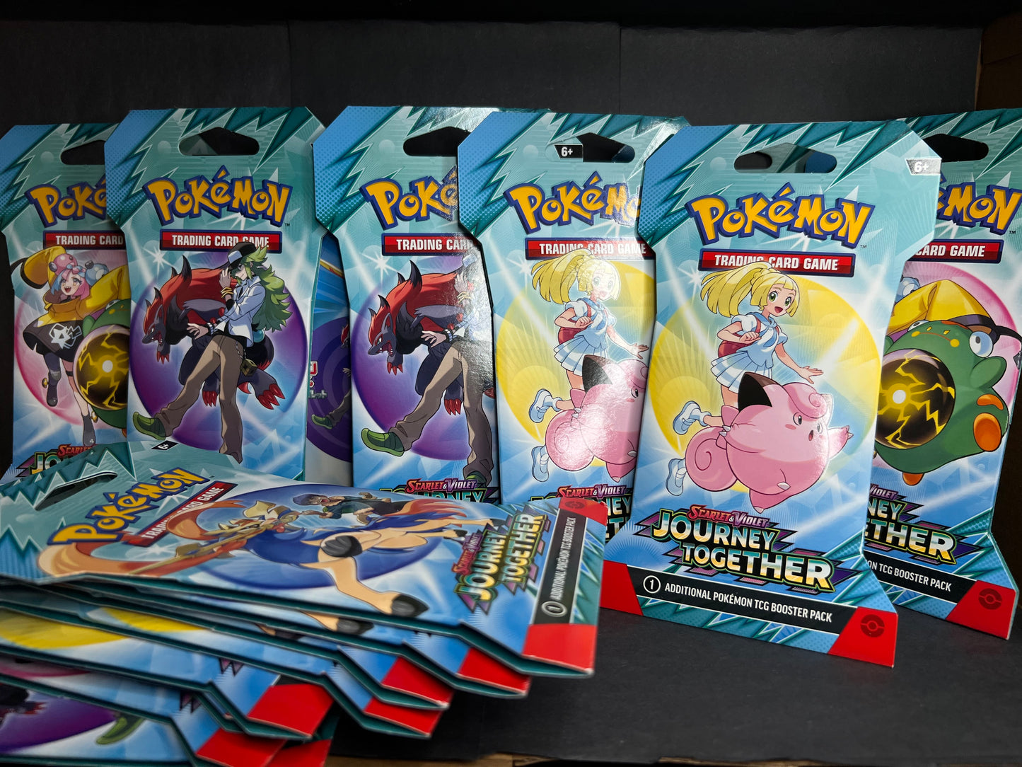 Journey Together Pokemon TCG Sleeved Booster Packs