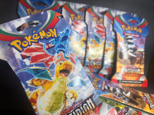 Obsidian Flames Pokemon TGC Sleeved Booster Pack