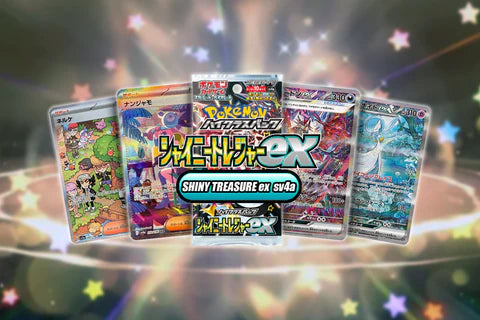 Shiny Treasure EX SV4A Japanese Pokemon TCG Booster Packs